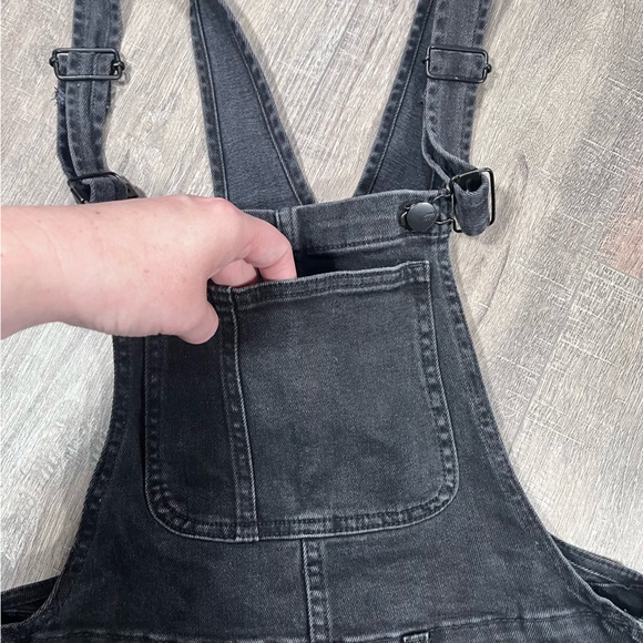 Madewell Black Skinny Ankle Length Overalls Size Small - Picture 3 of 12